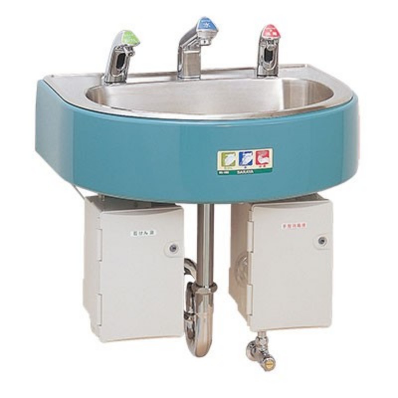 SARAYA手指消毒給皂洗手設備